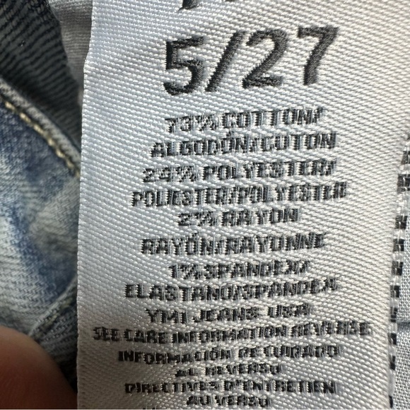 NWT YMI | 4th of July Star Print Jean Shorts Size 5/27 - Picture 11 of 12